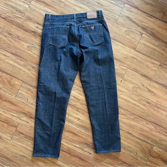 Guess Jeans Classic Fit Straight Leg  Vtg Men's Jeans Size 38 Made In The USA - Picture 2 of 16